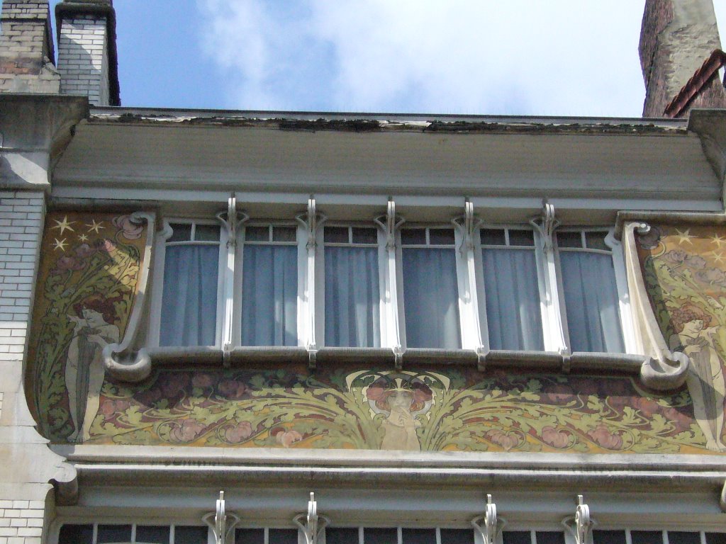 Art Nouveau Rue Faider 83 by A. Roosenboom by Pablo F.