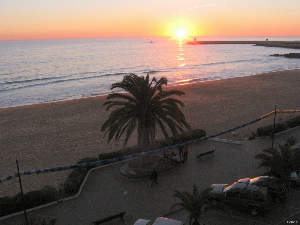 Quarteira - Algarve - Pôr do Sol (Sunset) by Elvino Oliveira