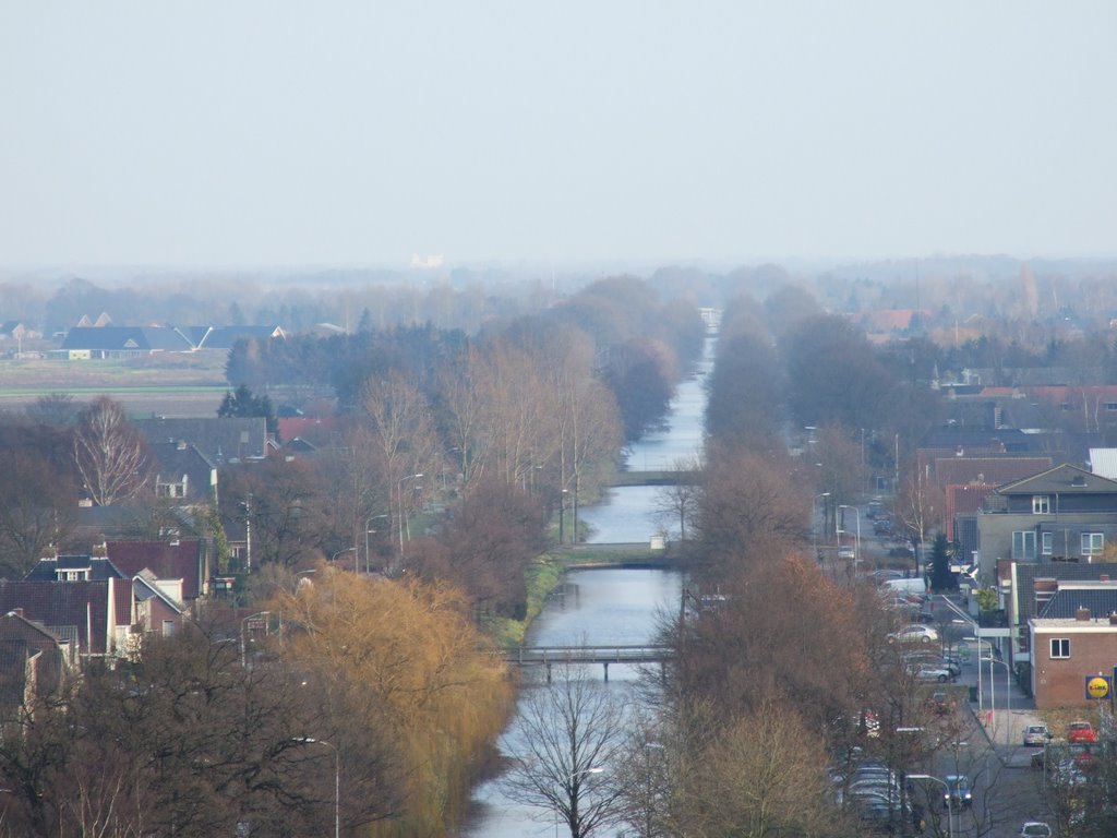 Uitzicht op kanaal by broem