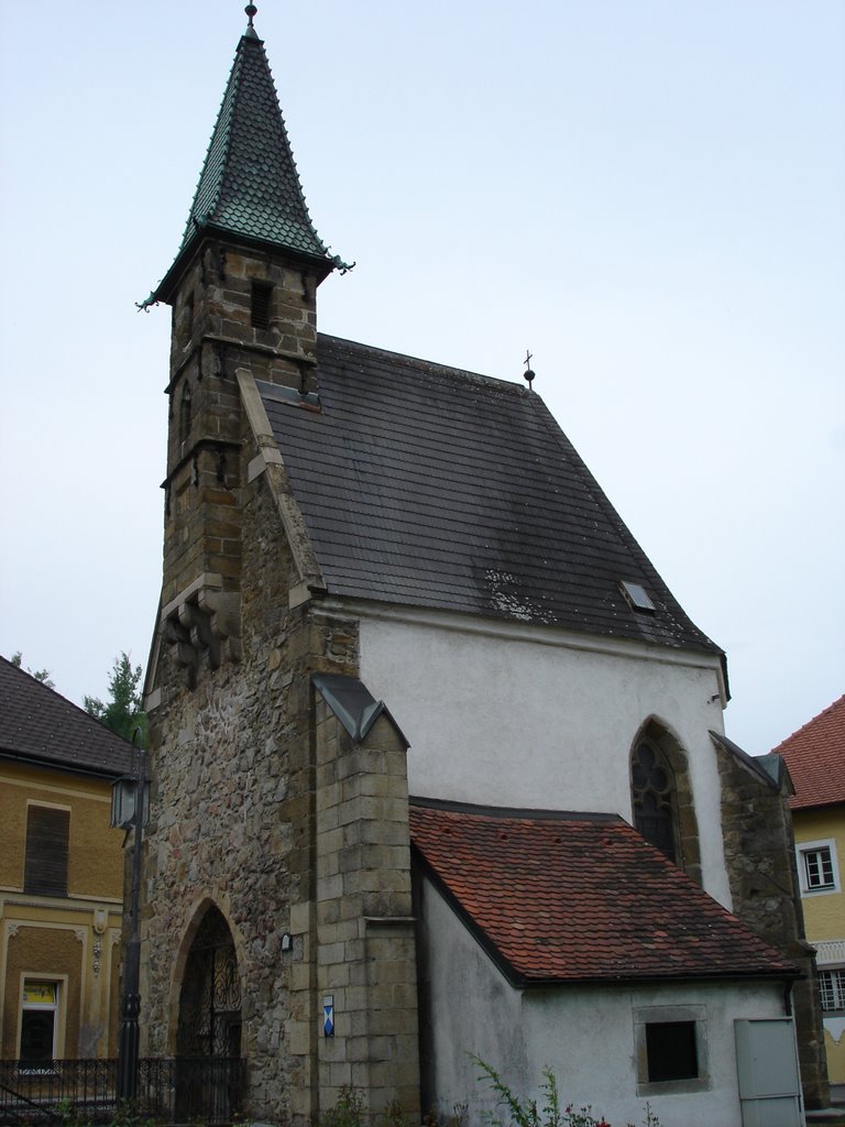 Mauthausen, the verry old Heinrichskirche (lei) by U. Leibundgut (CH)