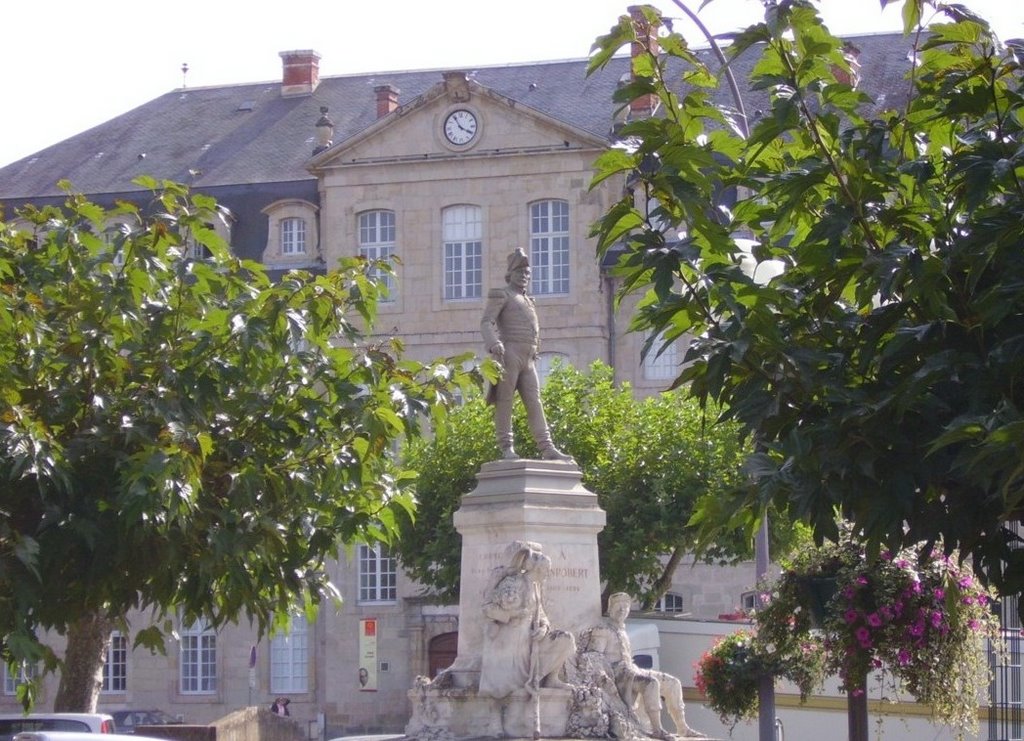 Le lycée statue canrobert by oli46