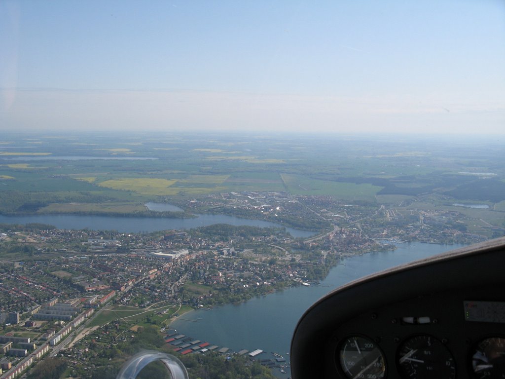 Luftbild Waren Müritz by Hetting Air