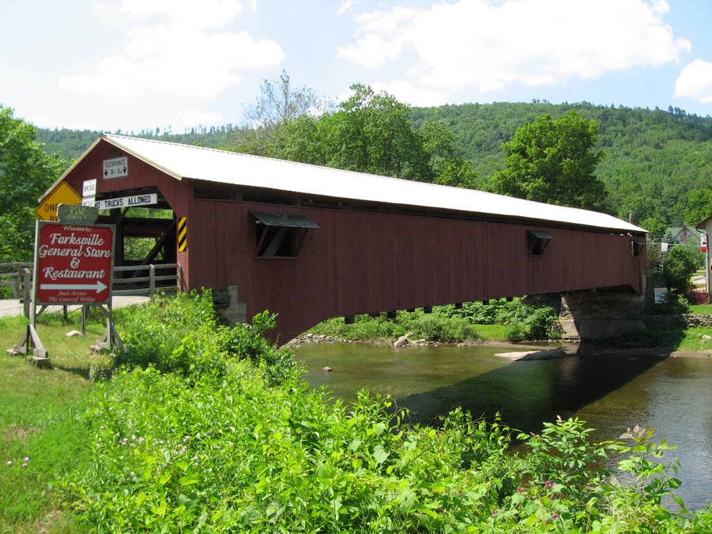 Forksville Covered Bridge by Chris Sanfino