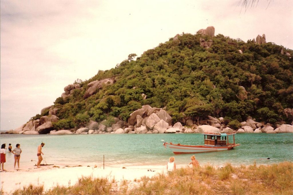 Koh Nang Yuan in 1987 by Jorunna