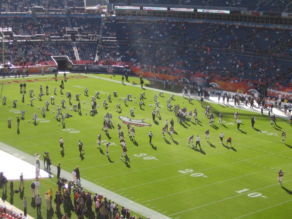 Denver Broncos game in 2005 by msutkfitz