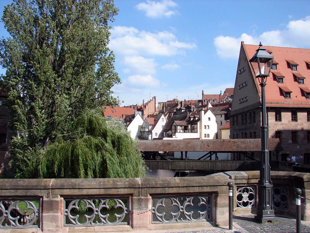 Auf der Maxbrücke by harald helmlechner