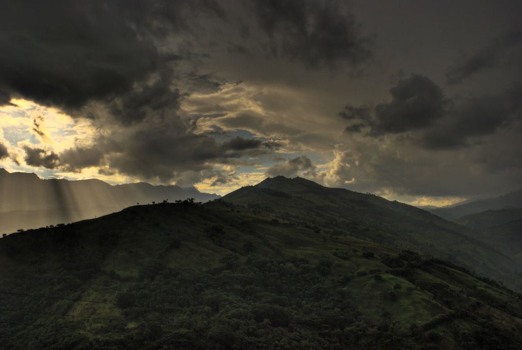 Rain and sun by jorge londono