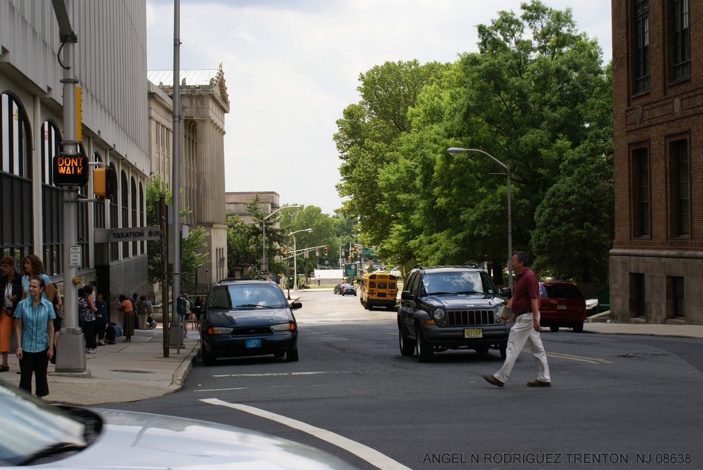 LOOKING DOWN S. WILLOW STR by ANGEL N RODRIGUEZ