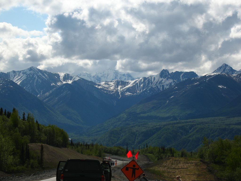 Alaska Range by Tim Bieri