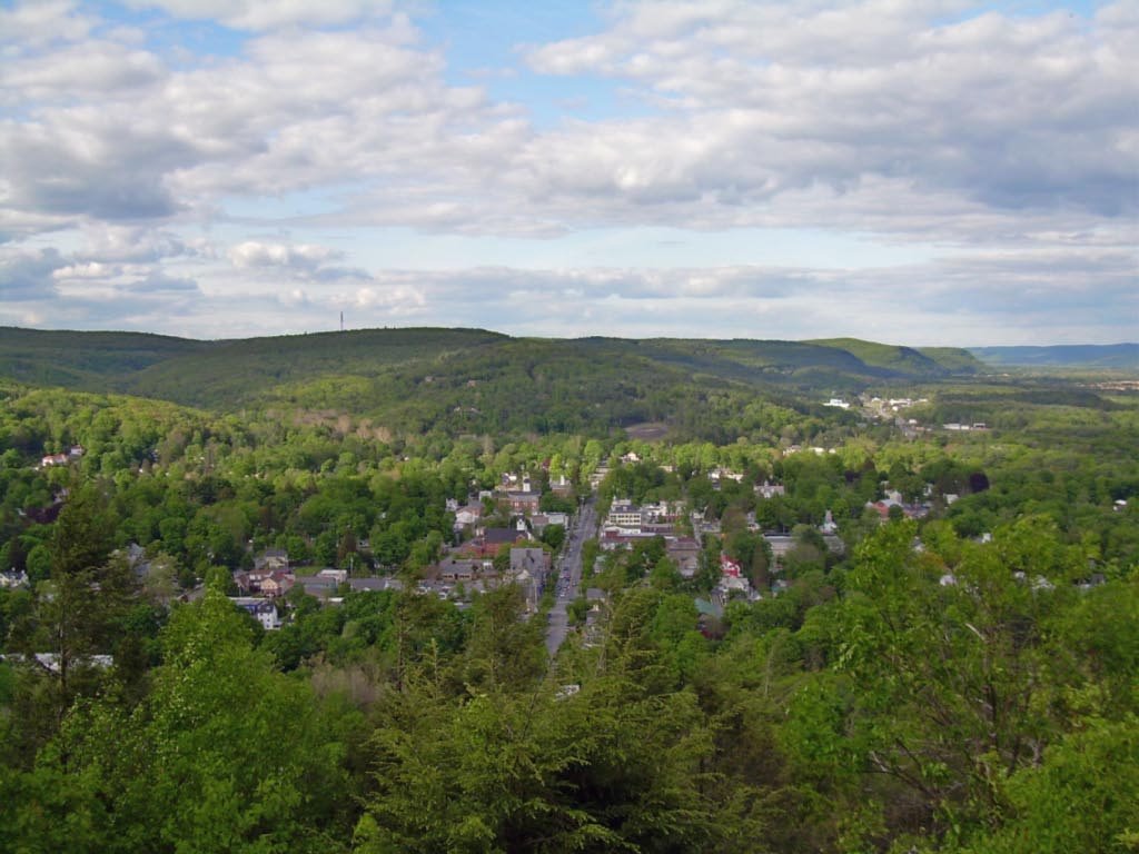 Dingman Township, PA, USA by Morton Fox