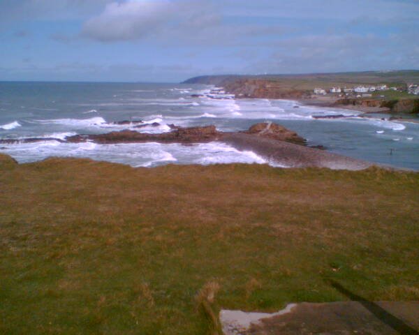 Coastal Path At Bude 12/4/2008 by Nicky Bruce