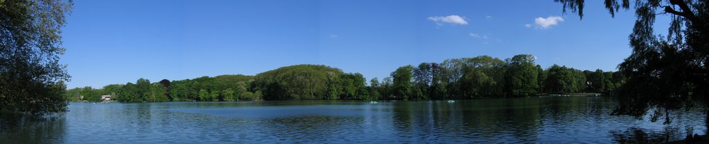 Panoramique Lac Parc Tête d'or by bmittau