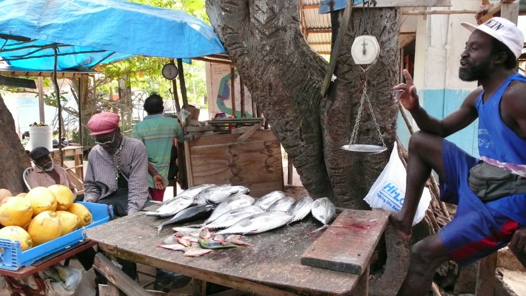 Negril Fishmarket by InterObserver