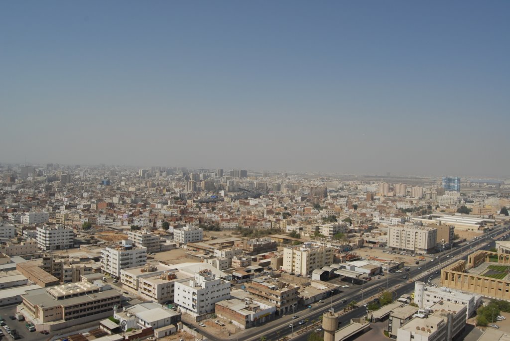 View East from Jeddah Televison Tower by LAPicMan