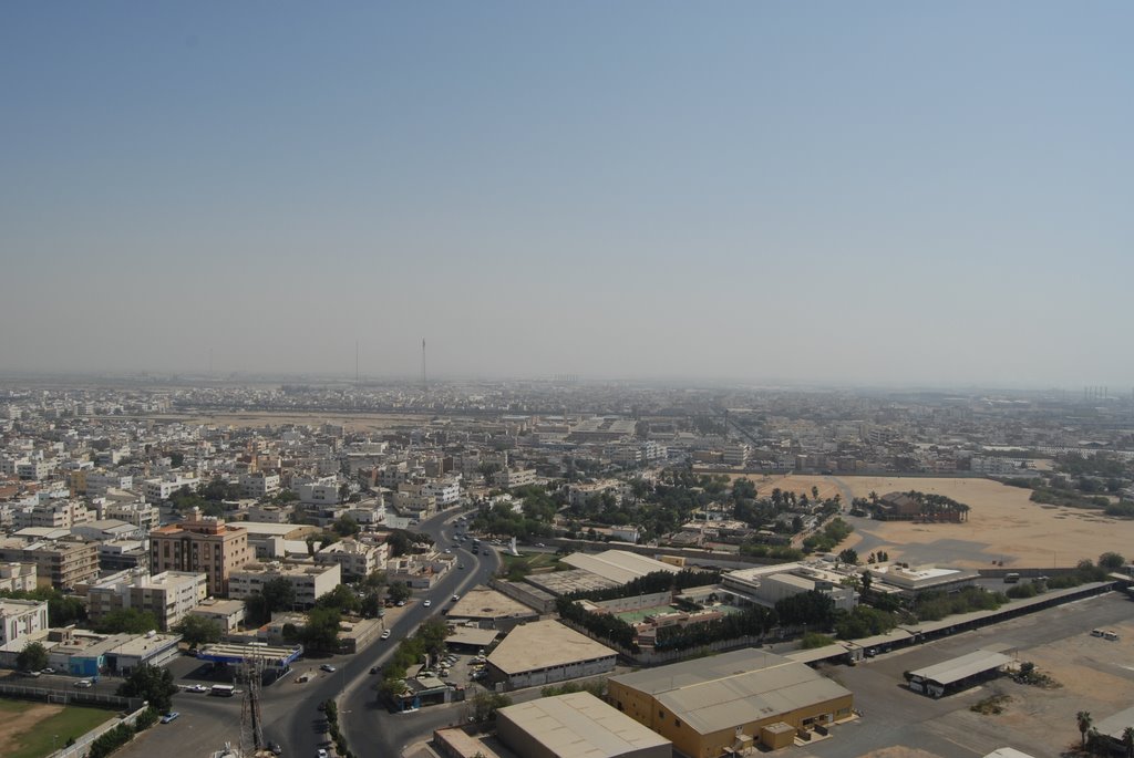 View South from Jeddah Television Tower by LAPicMan