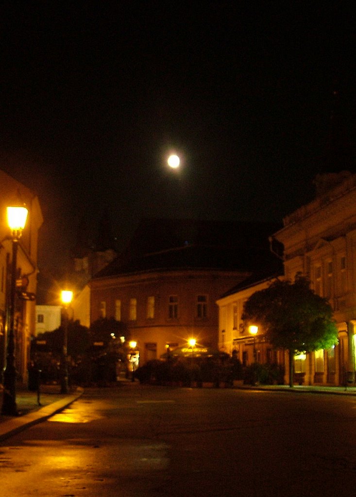 Belváros,Fő utca,csend......Inner City,Main Street,calm..... by Pinke László