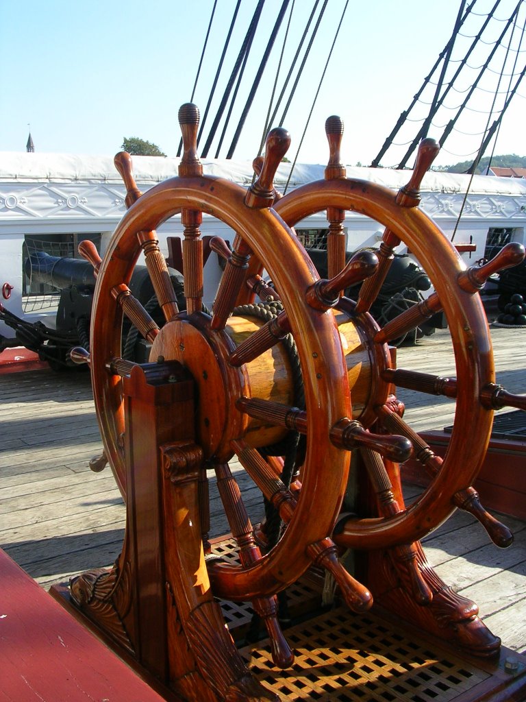 Ship Jylland, Steering wheel by kari.sulhanen