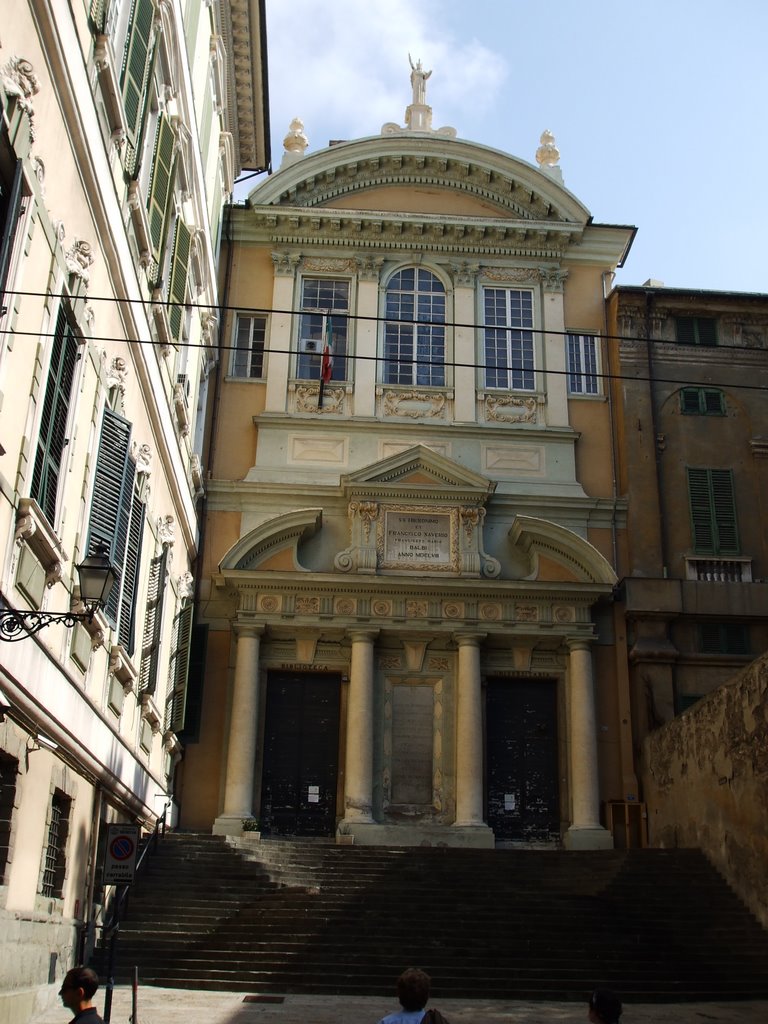 La Biblioteca di via Balbi Genova 2007 by piero martini