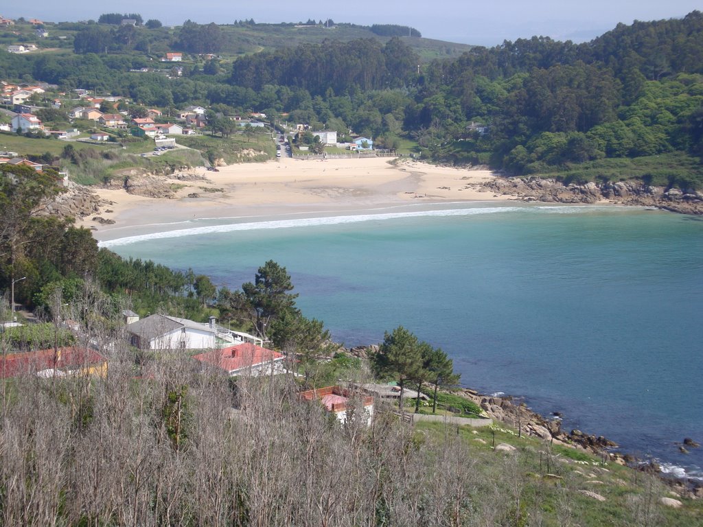 Vista de la playa de chanteiro by kuay