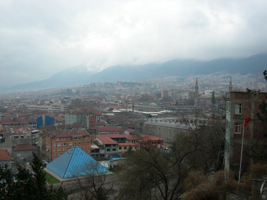 Bursa's panorama from Tophane by Olivier Vuigner