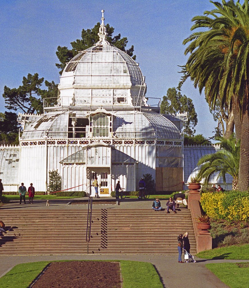 GGP-Conservatory, showing serious damage from Big Storm of Nov '95 by John Findley