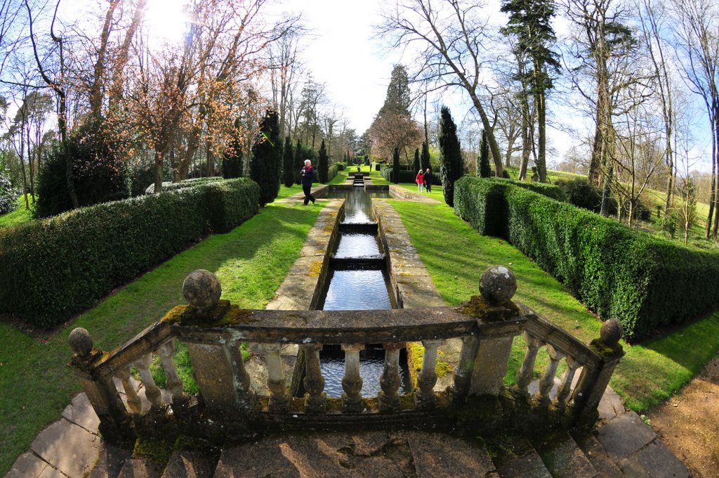 Bridge at Buscot Park by Tony Messenger