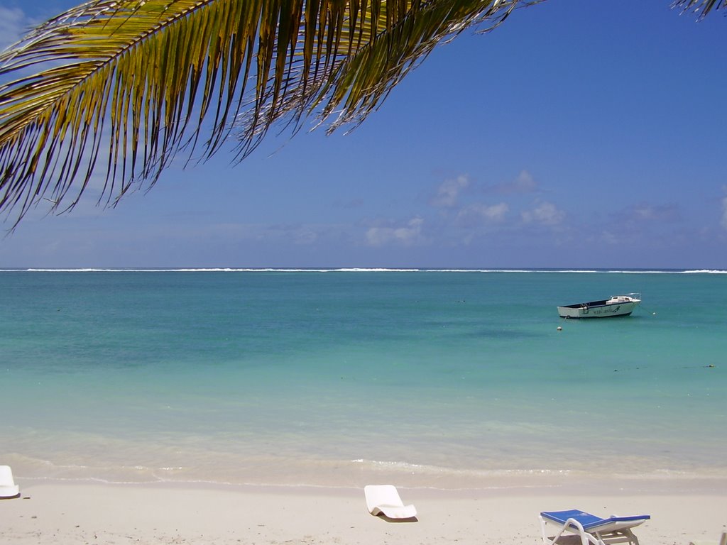 Mauritius - Belle Mare coral beach by Syntax75