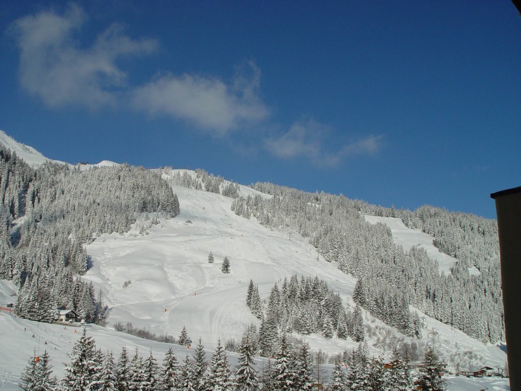 Ski Slope Down to Pass Thurn by rabinmoser