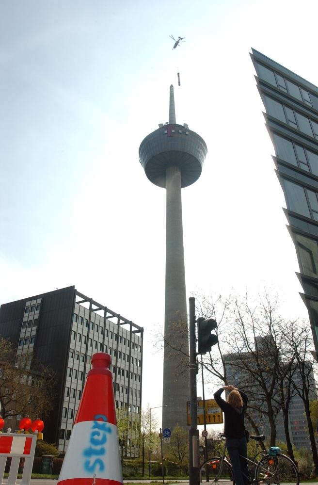 DVBT Antenne für den Colonius Foto: Martina Goyert by Pyloniere