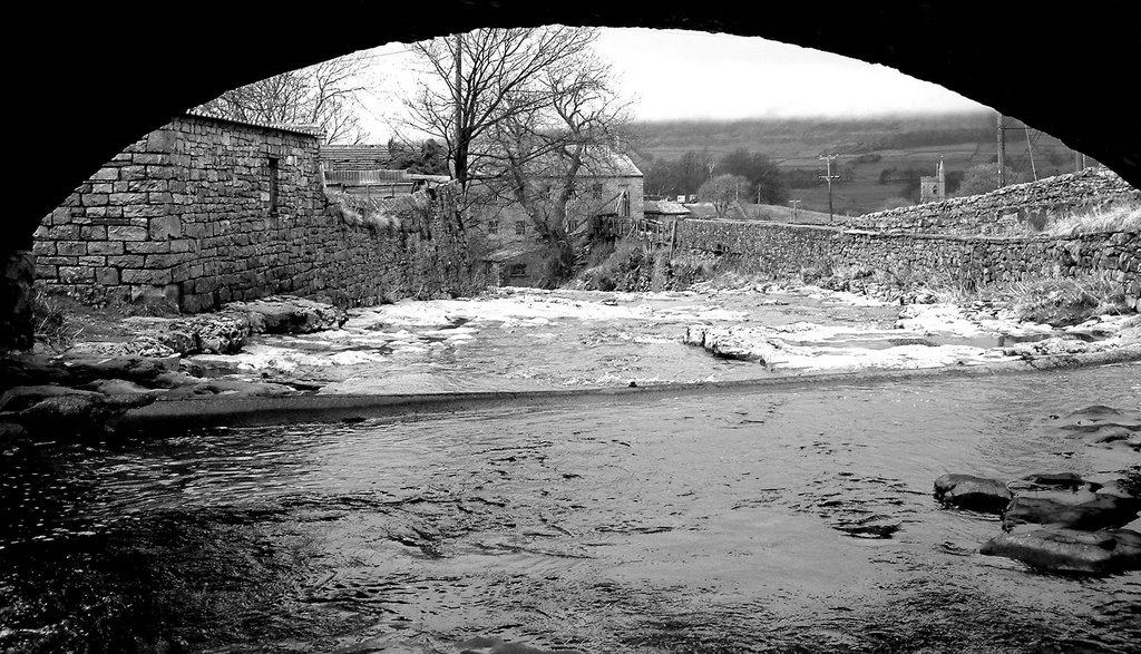 Gayle Mill Gayle nr Hawes Yorkshire by Little boy blue