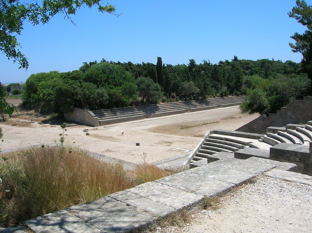 Ancient theatre, rohdos by charisteas