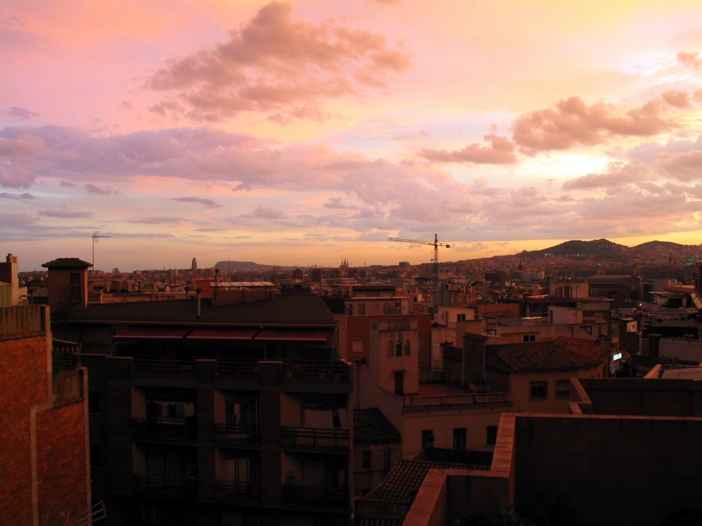 Barcelona desde Santa Coloma by stromboli2