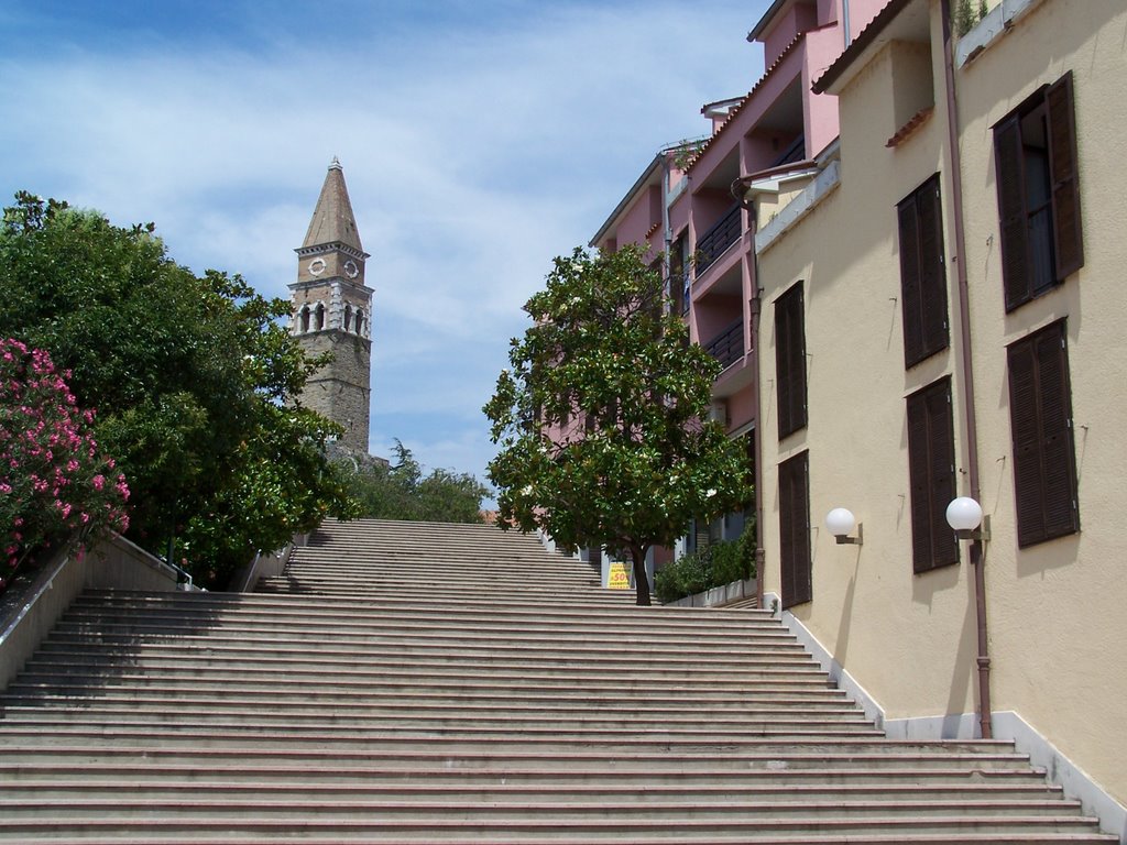 Blick auf St. Bernardin by Plastik