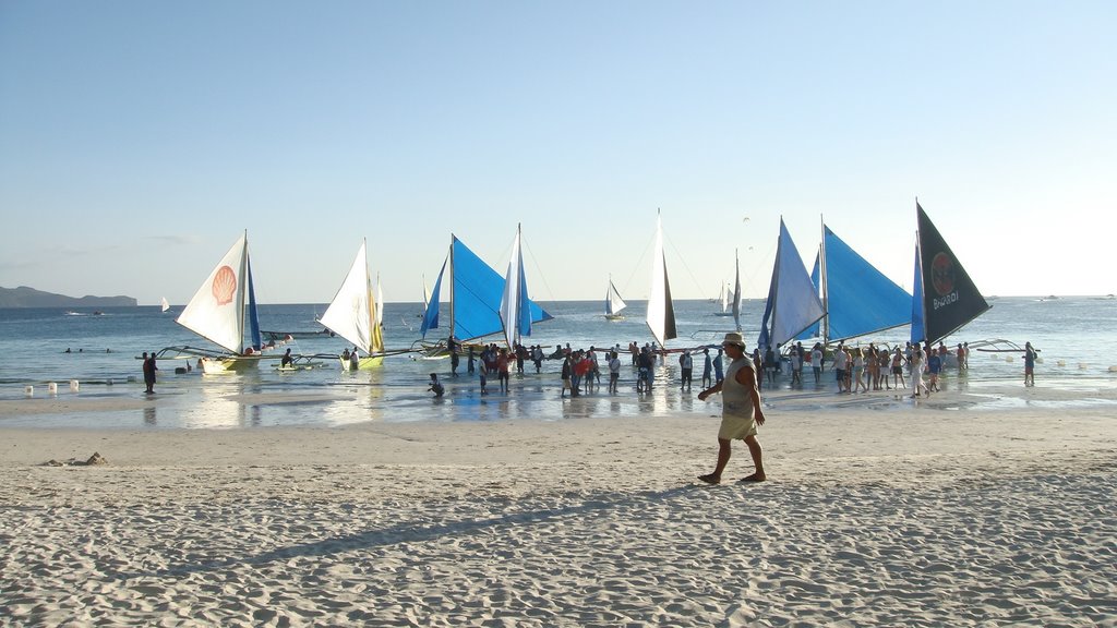 White Beach, Boracay Island, Philippines by AXMaverick