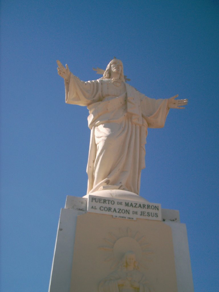 Staue of Christ over looking Puerto by StuartHazlewood