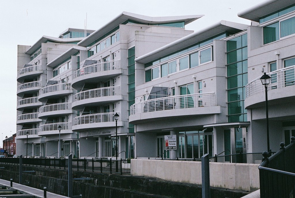 Cardiff Waterside Flats by dyvroeth