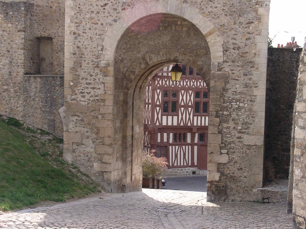 View through the castle gate by world of pictures by KlausH