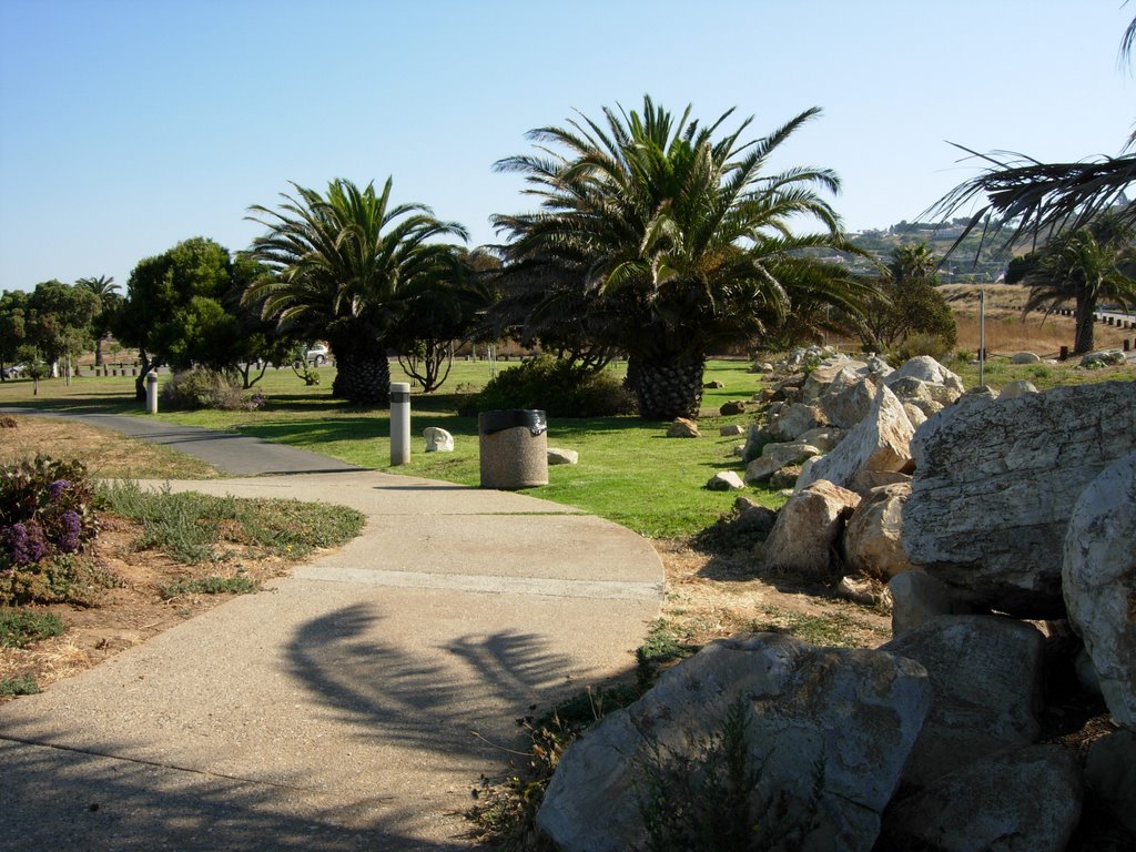 The park outside Point Vicente Lighthouse by JiaWebDesign