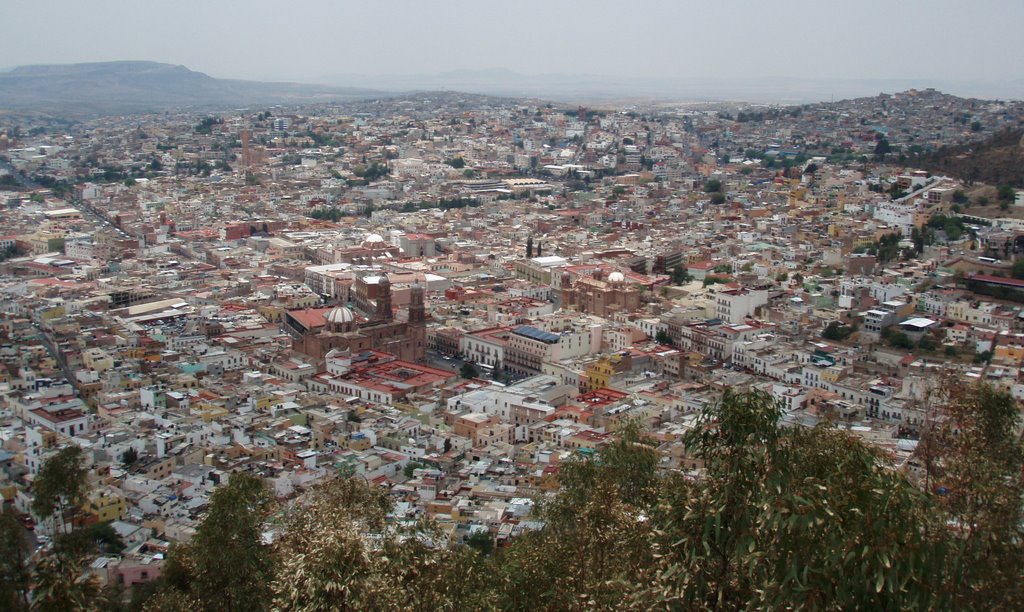 Zacatecas desde el Cerro de la Bufa, llegada del teleferico by alex.singan