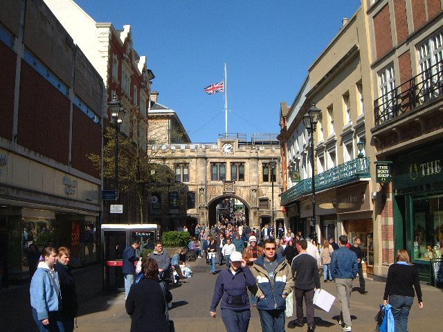 The High Street Lincoln by Stephen Rogers