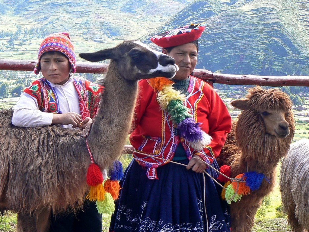 Pisac, Sacred Valley of the Incas, Cusco, Peru by Nicola e Pina Peru