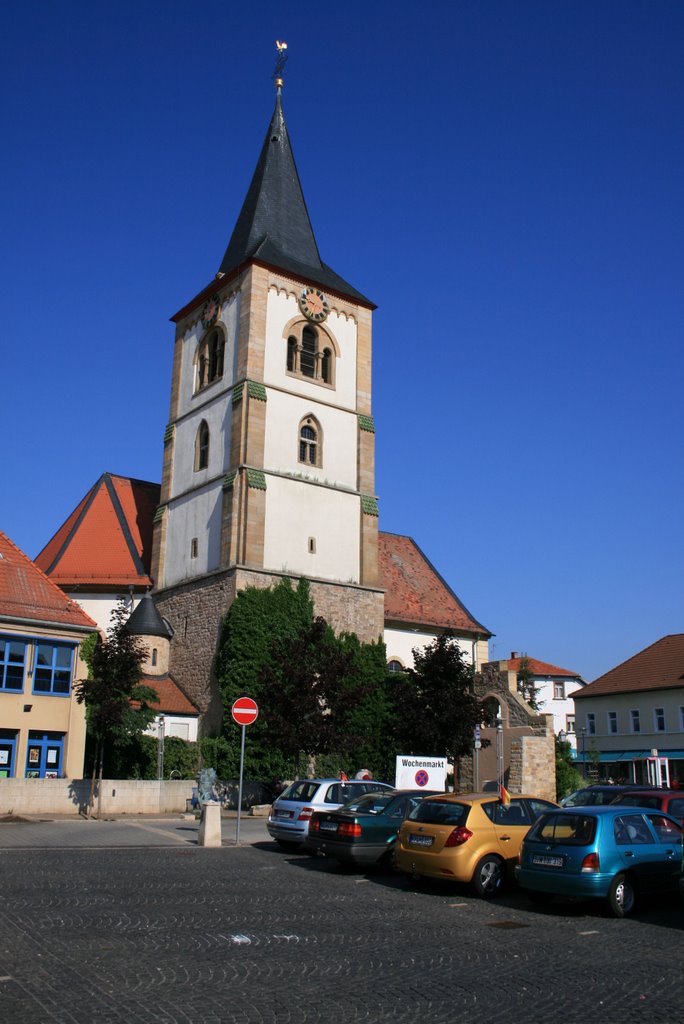 L'église de Haßloch (Christuskirche) by Jean-Pierre Patrias