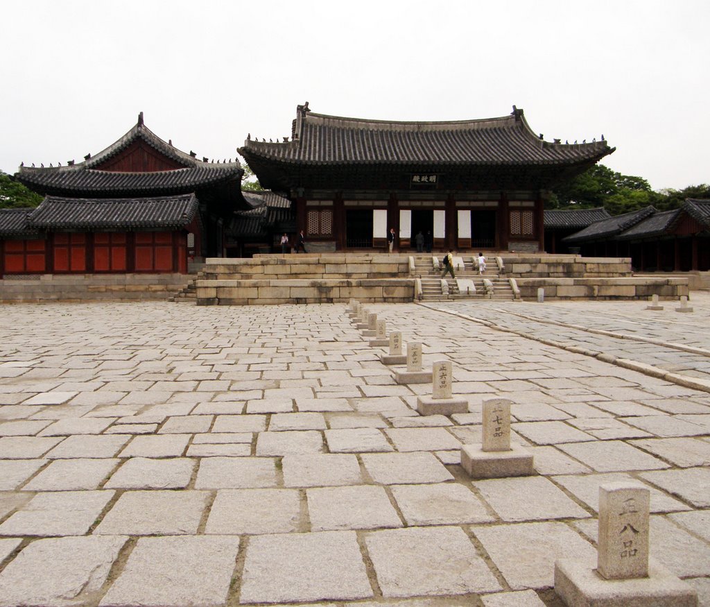 Throne Room, Changyeong Palace by crokey