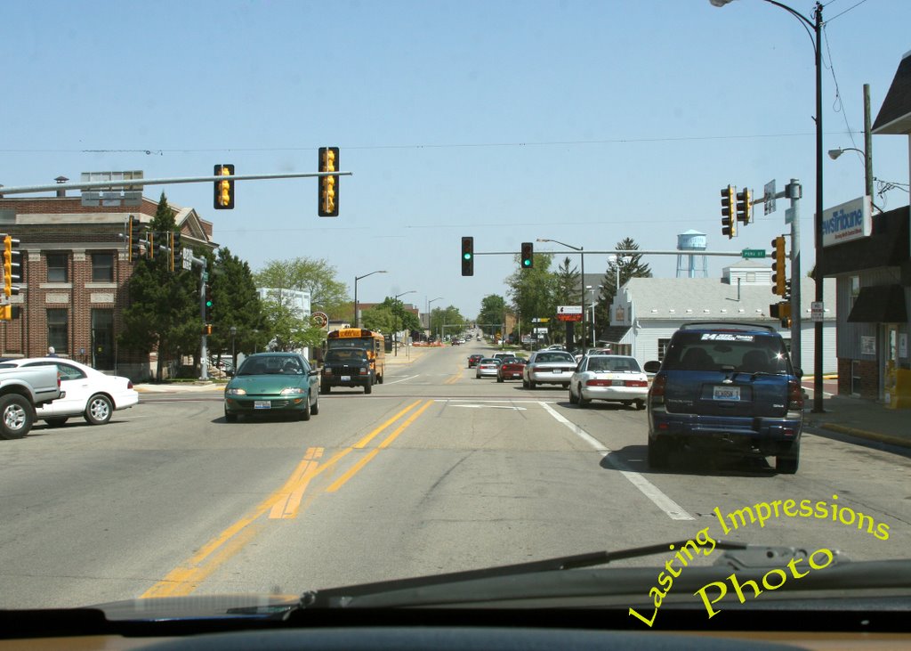 Main St. & US 6, Princeton IL. by Rafael Manzo Jr