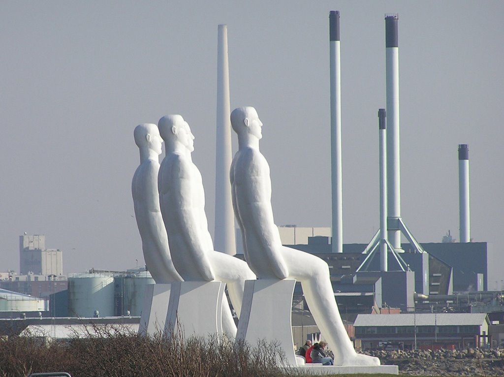 Esbjerg, mennesker ved havet by Gerd_NF