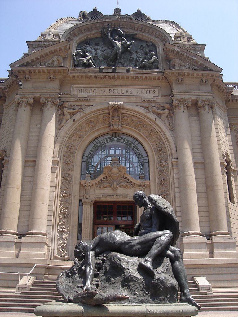 Museo Nacional de Bellas Artes, Santiago by laura w