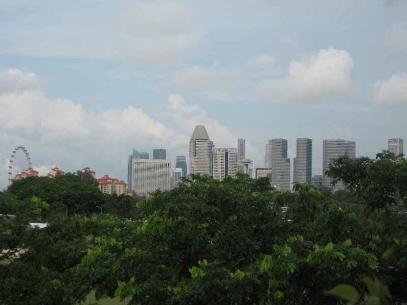 Singapore Skyline 2 by Martin Hoch