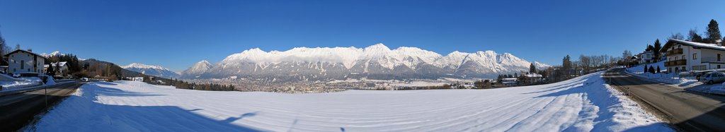 Aldrans im Winter - Blick auf Innsbruck - Panorama 240° - 12.02.2008 by mrg-design