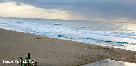 Stanwell Park beach by Northern Illawarra