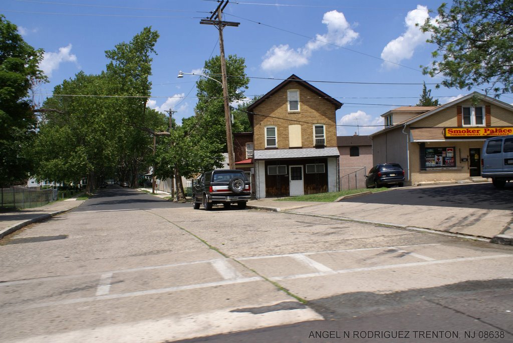 LOOKING DOWN CENTRAL AVE by ANGEL N RODRIGUEZ